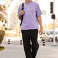 Scorpio Swagger Men Oversized T-Shirt Lavender