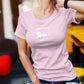 Lion Hearted Leo Women T-Shirt Pink