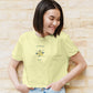 Peacemake Libra Crop Top Butter Yellow