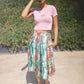 Peacemake Libra Crop Top Pink