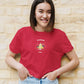 Peacemake Libra Crop Top Red