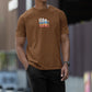 Life Spectrum Men T-Shirt Coffee Brown