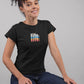 Life Spectrum Women T-Shirt Black