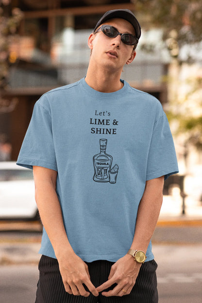 Lime 'n Shine Unisex Oversized T-Shirt