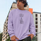 Lime 'n Shine Men Sweatshirt Lavender