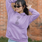 Lime 'n Shine Women Hoodie Lavender