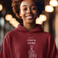 Lime 'n Shine Women Hoodie Maroon