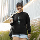 Lunar Cascade Women Sweatshirt Black