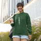 Lunar Cascade Women Sweatshirt Olive Green