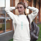 Lunar Cascade Women Sweatshirt White