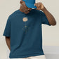 Celestial Harmony Men Oversized T-Shirt Dusty Rose