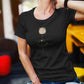 Celestial Harmony Women T-Shirt Black