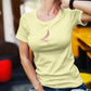 Lunar Elegance Women T-Shirt Butter Yellow