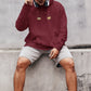 Neat & Rocks Harmony Men's Hoodie Maroon