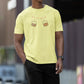 Neat & Rocks Harmony Men T-Shirt Butter Yellow