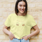 Neat & Rocks Harmony Crop Top Butter Yellow