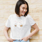 Neat & Rocks Harmony Crop Top White