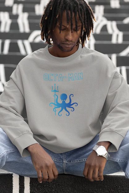 Octaman Men Sweatshirt Grey