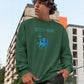 Octaman Men Sweatshirt Olive Green