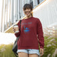 Octaman Women Sweatshirt Maroon