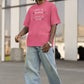 Born To Overthink Men Oversized T-Shirt Blush Pink