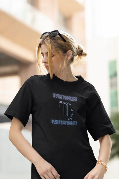 Overthinking Perfectionist Women Oversized T-Shirt