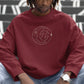 Pisces Dreamscape Men Sweatshirt Maroon