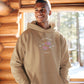 Pisces Serenity Men Hoodie Beige