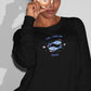 Pisces Serenity Women Sweatshirt Black