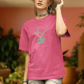 The Plant Lover Women Oversized T-Shirt Blush Pink