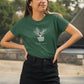 The Plant Lover Women T-Shirt Olive Green