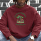 Planting Happiness Reaping Joy Men Sweatshirt Maroon