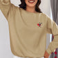 Pocket Crime Master GoGo Women Sweatshirt Beige