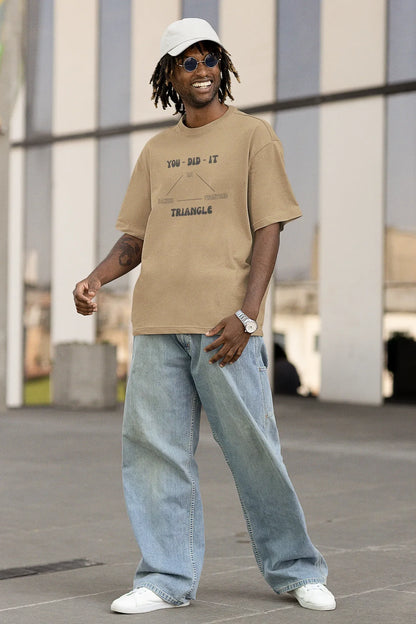 Collaboration Comedy Men Oversized T-Shirt