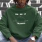 Collaboration Comedy Men Sweatshirt Olive Green