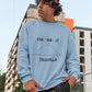 Collaboration Comedy Men Sweatshirt Steel Blue