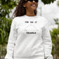 Collaboration Comedy Women Sweatshirt White