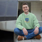 Raven-Paw Men Sweatshirt Mint Green