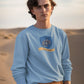 Raven-Paw Men Sweatshirt Steel Blue