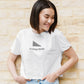 I Am Always Right Crop Top White