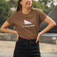 I'm Always Right Women T-Shirt Coffee Brown