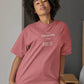 On A Vacation From Routine Women Oversized T-Shirt Lavender