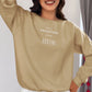 On A Vacation From Routine Women Sweatshirt Beige