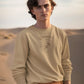 Sagittarian Venturescape Men Sweatshirt Beige