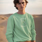 Sagittarius Radiance Men Sweatshirt Mint Green