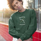 Sagittarius Radiance Men Sweatshirt Olive Green