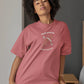 Sagittarius Radiance Women Oversized T-Shirt Dusty Rose