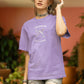 Sagittarius Radiance Women Oversized T-Shirt Lavender