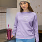 Sagittarius Radiance Women Sweatshirt Lavender