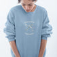 Sagittarius Radiance Women Sweatshirt Steel Blue